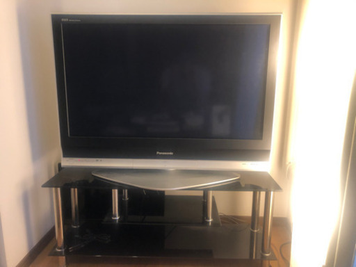 Panasonic 37型　デジタルハイビジョンプラズマテレビ TH-37PX70\u0026テレビ台付き