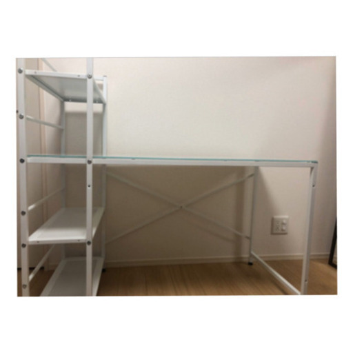美品！ガラスデスク★机