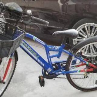 男の子自転車24インチ　ヘルメット付き　マウンテンバイク　２台セット