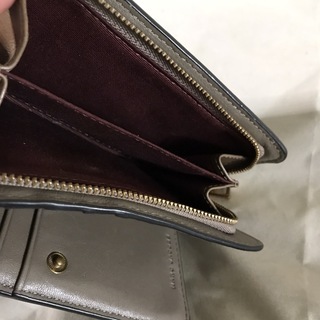 マークジェイコブス スナップショット レザーバイカラー コンパクト折財布