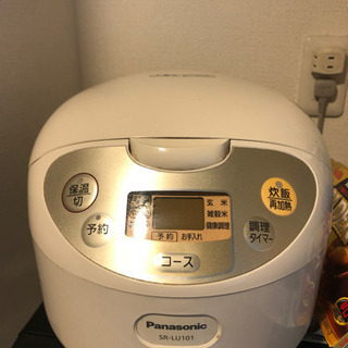 【引き取り者様確定】Panasonicの炊飯器差し上げますの画像