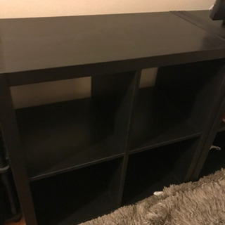 IKEA シェルフ　ブラック