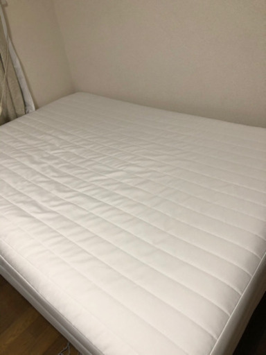 脚付マットレス　ダブルサイズ　無印良品