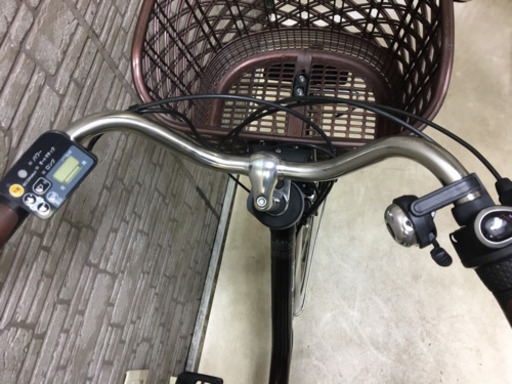 東京23区配達無料　新基準　Panasonic パナソニック  ビビEX 13.2Ah リチウム  電動自転車 新品バッテリー☆26インチ☆中古自転車