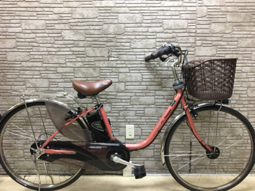 東京23区配達無料　新基準　Panasonic パナソニック  ビビEX 8.9Ah リチウム  電動自転車☆新品バッテリー☆26インチ