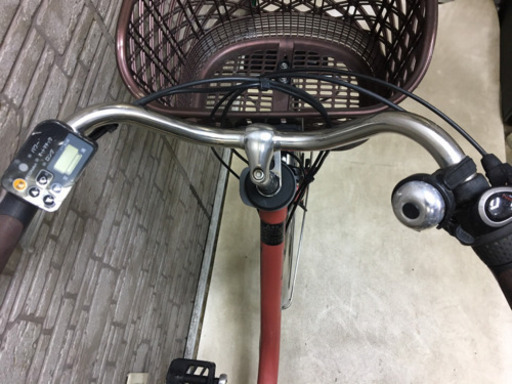 東京23区配達無料　新基準　Panasonic パナソニック  ビビEX 8.9Ah リチウム  電動自転車☆新品バッテリー☆26インチ