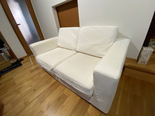 無印良品　ワイドアーム　ソファ　２人掛　２シーター