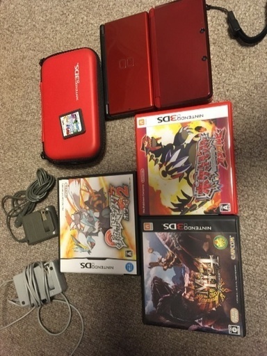 ニンテンドー3DS、DSLite、ソフト4本セット