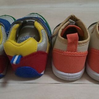 ベビーシューズ ２足セット(14.5㎝、15㎝) 子供靴 キッズシューズ ※ご相談中の画像