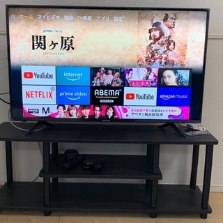 ハイセンス 43V型4K 液晶テレビ ＋fire tv stic...