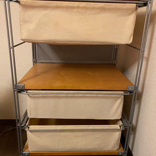 無印良品 スチールユニットシェルフ（56cm幅）