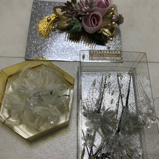 髪飾り3種