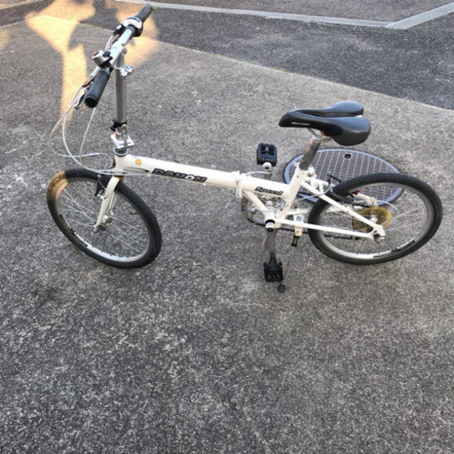 ダホン  スピード 8速折りたたみ自転車 クロモリ