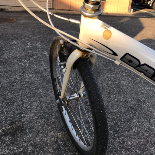 ダホン  スピード 8速折りたたみ自転車 クロモリ