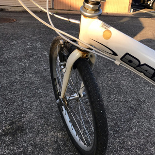 ダホン  スピード 8速折りたたみ自転車 クロモリの画像