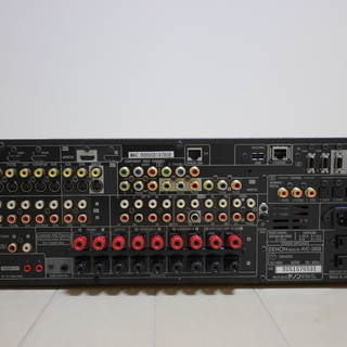 DENON AVアンプ【AVC-3808】ジャンク扱いの画像