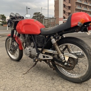 ホンダ　GB250　クラブマン　カフェレーサー　レッド　赤　書類無し　レストア　ベース車　部品取り　MC10　札幌発の画像