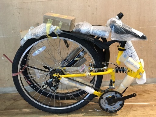 レゴリス　CES-62　折り畳み　マウンテンバイク　MTB　26インチ　18速　開封未使用　身長160cm〜　札幌発