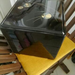 漆器　三段重箱の画像