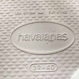 havaianas 使用2日間　26cm～26.5cm の画像