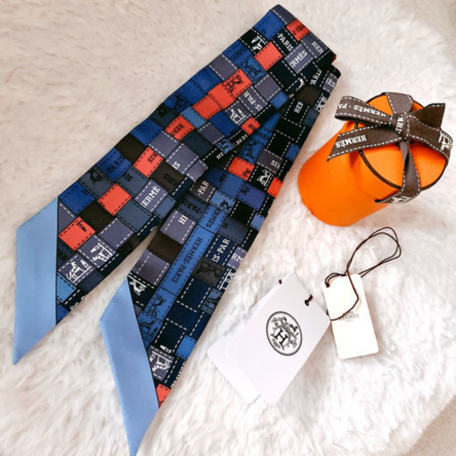 ♡HERMES♡ツイリーボルデュック柄