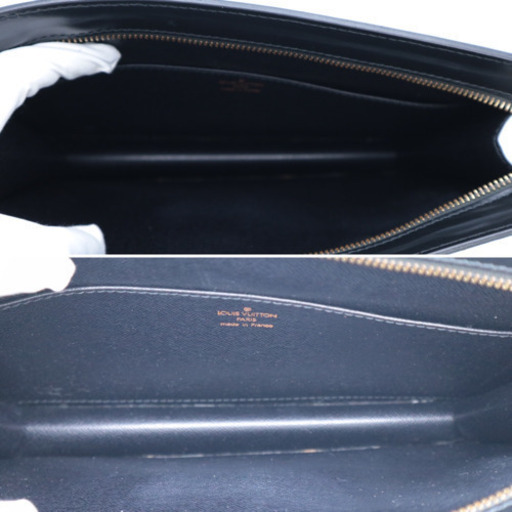 《LOUIS VUITTON エピ ポシェット/オムノワール》Bランク ブラック