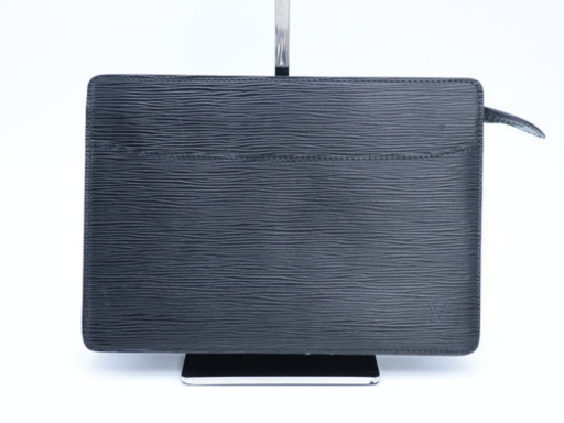 《LOUIS VUITTON エピ ポシェット/オムノワール》Bランク ブラック