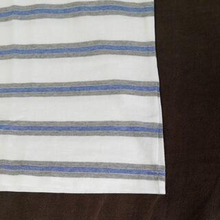 【値下げ】ジーユー GU スーパービッグボーダーT(5分袖)BTSの画像