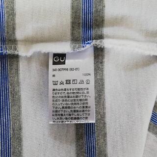 【値下げ】ジーユー GU スーパービッグボーダーT(5分袖)BTSの画像