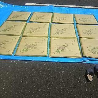 (値引きしました)い草風座蒲団12枚セット