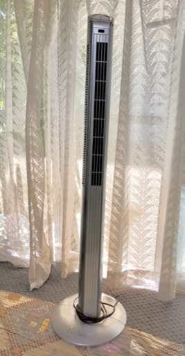 夏涼風！ハイポジションスリムファン 山善 リモコン/タイマー付 シルバーグレー YSR- L1202(SH)