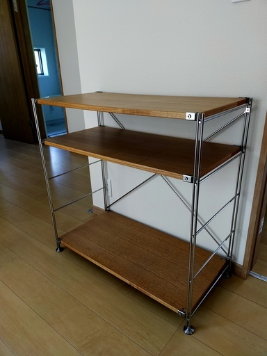 【無印良品】シェルフ・オーク材棚セット・ワイド