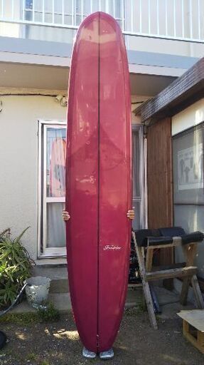 トランジスター中古ロングボード　シングルフィン