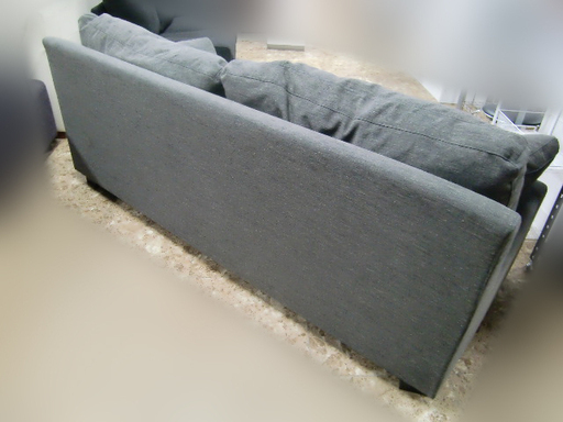 大きめ２人掛ソファ布張り ★札幌市東区/市内自社配送OR店頭引取りOK