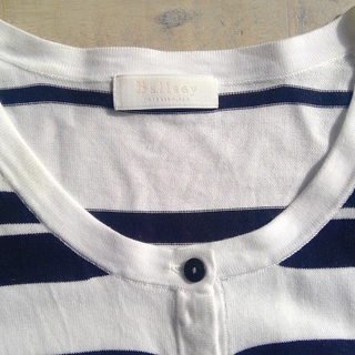 トゥモローランド　７～８分袖　コットンニットカーディガンの画像