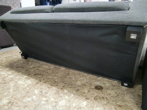 大きめ２人掛ソファ布張り ★札幌市東区/市内自社配送OR店頭引取りOK