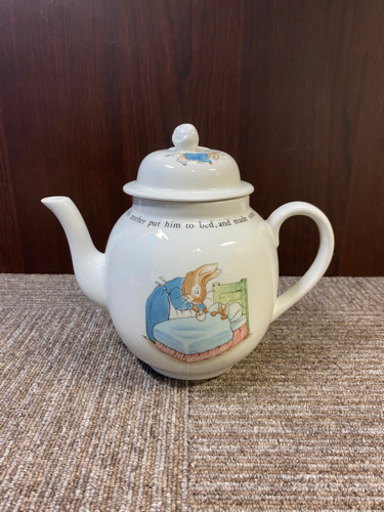美品！旧刻印 ウェッジウッド ピーターラビット ティーポット