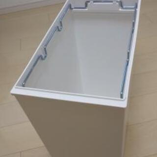ゴミ箱【美品】Kcud/クード シンプルスリムダストボックス 36Lの画像