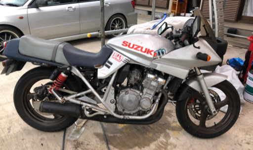 GSX250S  カタナ 茨城より 実働レストアベース