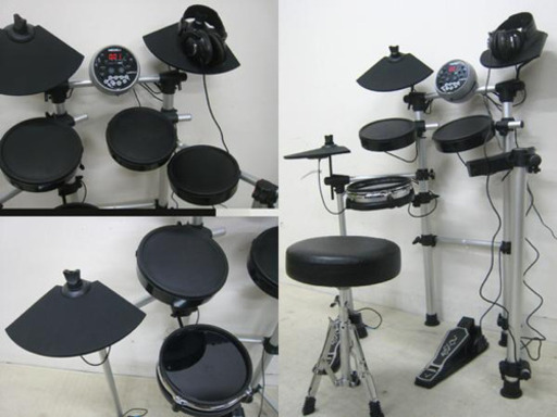 電子ドラム MEDELI DD-501J イス、ヘッドフォン、一式&トリーニングドラム一式お譲りします。
