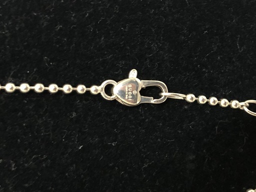 グッチ　インターロッキング　ネックレス　中古品