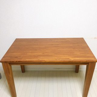 美品 SCANTEAKのダイニングテーブルとチェアー4脚