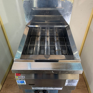 コメットカトウ　業務用　1層ガスフライヤー16L 2016年製　LPガス用 CF2-GA18-L16の画像