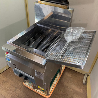 コメットカトウ　業務用　1層ガスフライヤー16L 2016年製　LPガス用 CF2-GA18-L16の画像