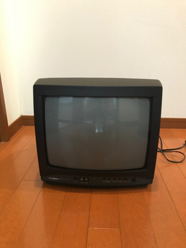 カラーテレビ　ブラウン管