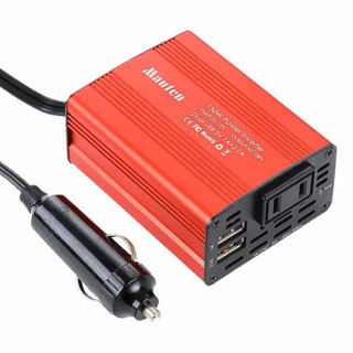 新品　未使用　カーインバータ　キャンプ等車内で電気製品何でも利用OK 150Wまでの画像