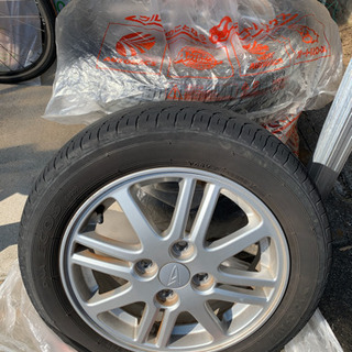 ◆取引終了◆【お得】14インチ　タイヤ付きホイールセット　軽自動車　タント　カスタムの画像