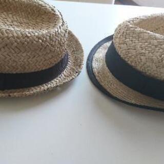 値下げ⤵️メンズ 麦わら帽子 ２つセット
