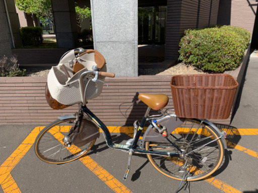 子供乗せ自転車　2人乗り(小さい子)
