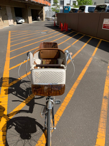 子供乗せ自転車　2人乗り(小さい子)